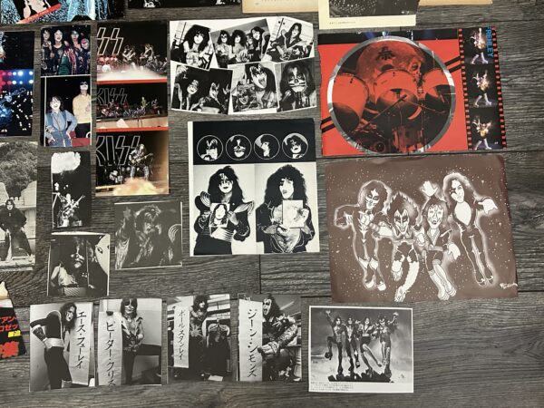 KISS Clippings Destroyer Rock And Roll Over 123pc Lot Japan Vintage Kiss Aucoin - Image 7