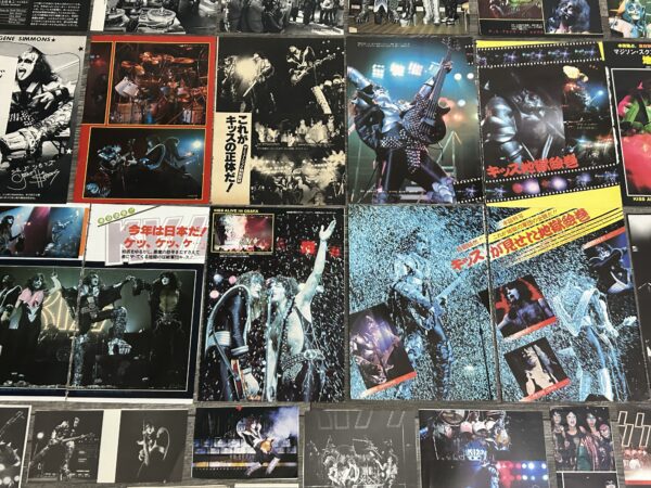 KISS Clippings Destroyer Rock And Roll Over 123pc Lot Japan Vintage Kiss Aucoin - Image 10