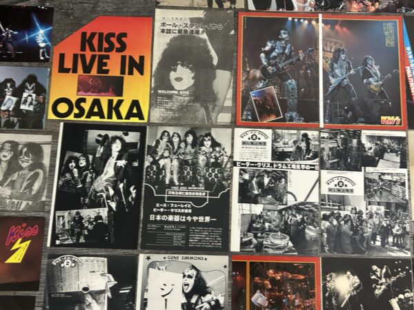 KISS Clippings Destroyer Rock And Roll Over 123pc Lot Japan Vintage Kiss Aucoin - Image 18