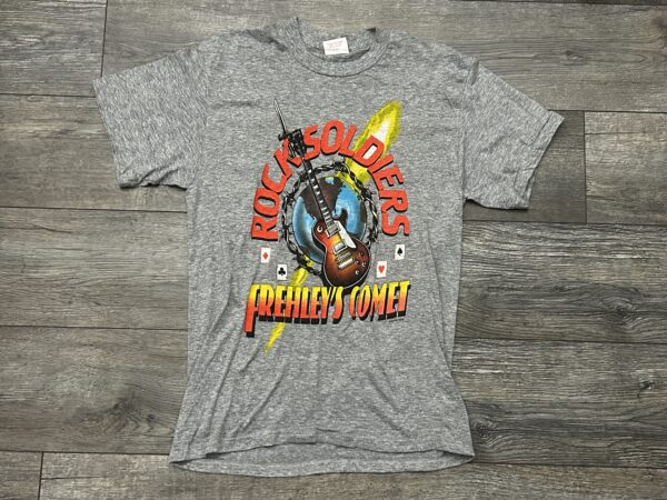 ACE FREHLEY Vintage Concert T-Shirt Frehley's Comet Second Sighting 1988 Kiss