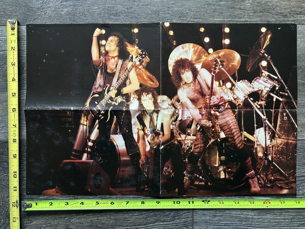 Vintage Kiss Centerfold