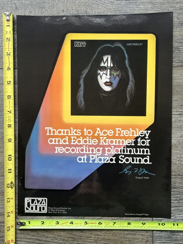 KISS Ad Advert Ace Frehley 1978 Solo Album