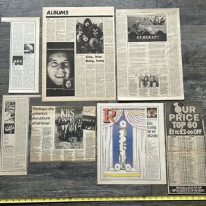 KISS Album Clippings 1977-1980