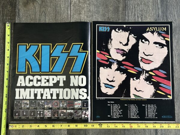 KISS Ad Advert Asylum Accept No Limitations