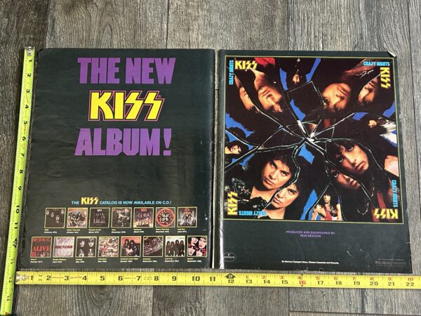 KISS Ad Advert Crazy Nights