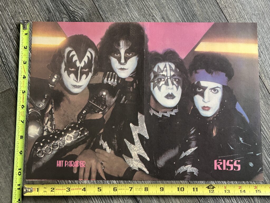 KISS Poster Centerfold Kiss Killers Album Cover USA