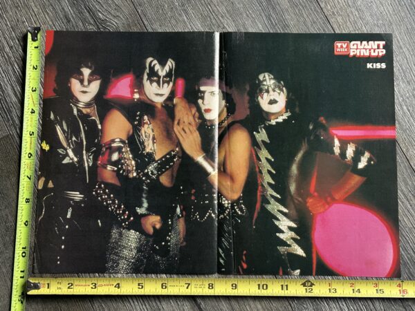 KISS Poster Centerfold The Elder Eric Carr Gene Simmons Paul Stanley Ace Frehley