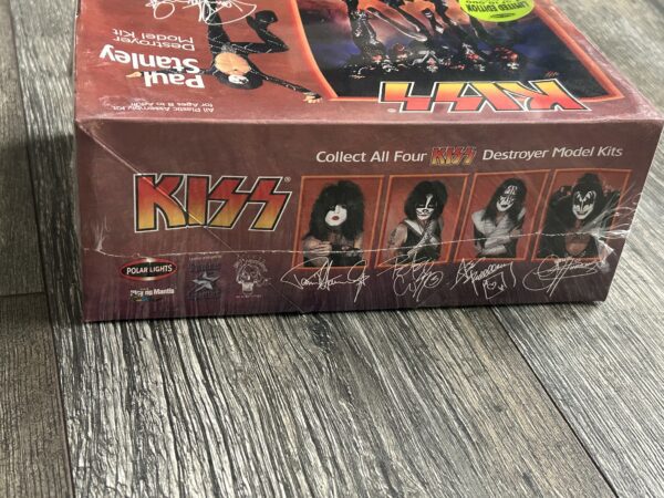 KISS Destroyer Polar Lights Model Kit Paul Stanley SEALED Ltd 1998 Vintage Kiss - Image 6