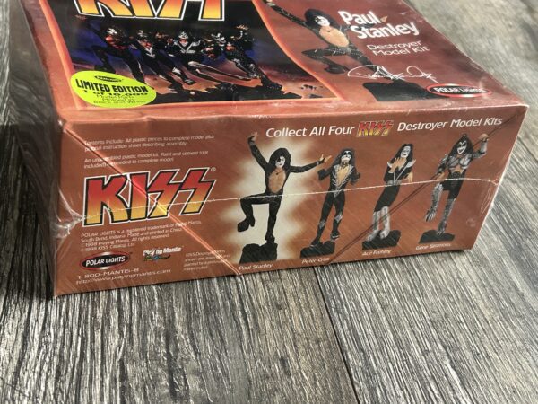 KISS Destroyer Polar Lights Model Kit Paul Stanley SEALED Ltd 1998 Vintage Kiss - Image 4