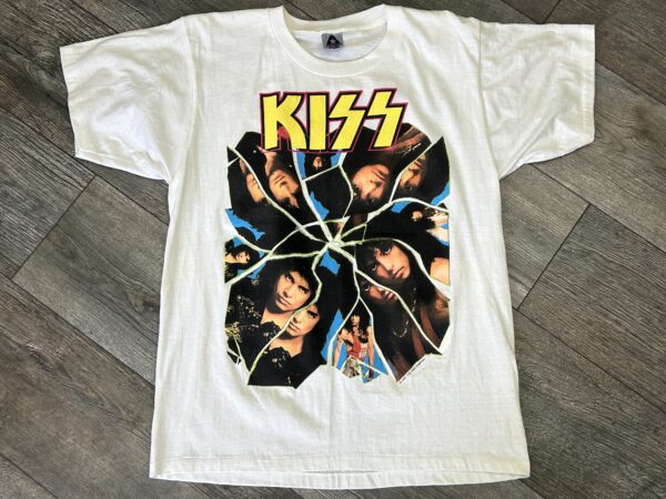 KISS Vintage Concert T-Shirt Crazy Nights Tour 1987 I Went Crazy Vintage Kiss