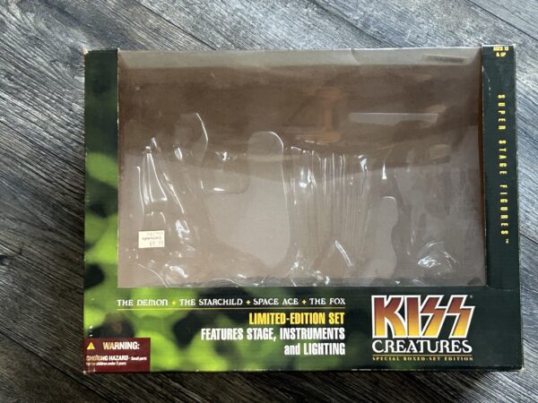 KISS McFarlane Creatures Concert Stage Set EMPTY DISPLAY BOX Unmasked Tour Carr