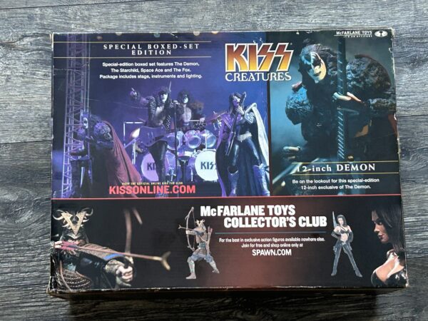 KISS McFarlane Creatures Concert Stage Set EMPTY DISPLAY BOX Unmasked Tour Carr - Image 5