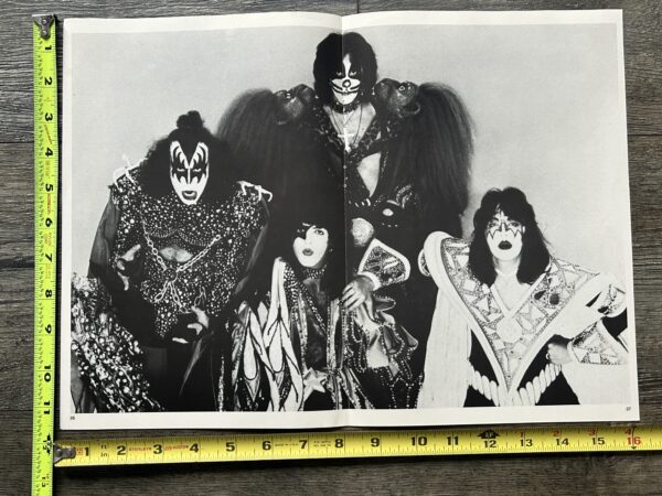 KISS Poster Centerfold Dynasty Classic Superhero Netherlands Vintage Kiss Aucoin