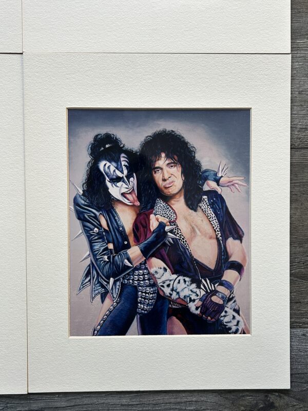 KISS Vintage Custom Fan Art Set Gene Paul Peter Ace w/ Alter Egos Vintage Kiss - Image 3