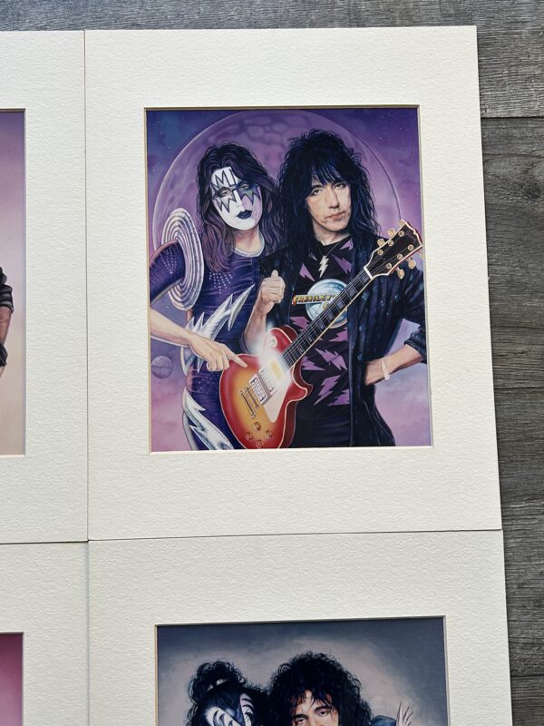 KISS Vintage Custom Fan Art Set Gene Paul Peter Ace w/ Alter Egos Vintage Kiss - Image 4