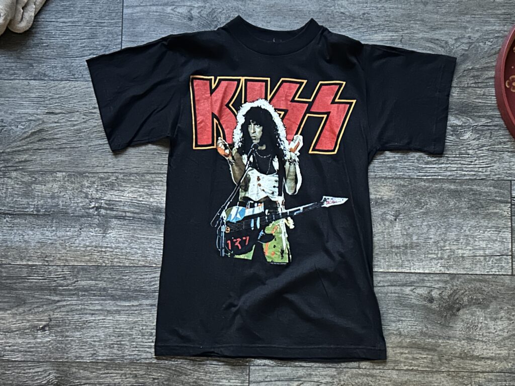 Kiss PAUL STANLEY Vintage Concert T-Shirt Crazy Nights 1988 Vintage Kiss UNWORN