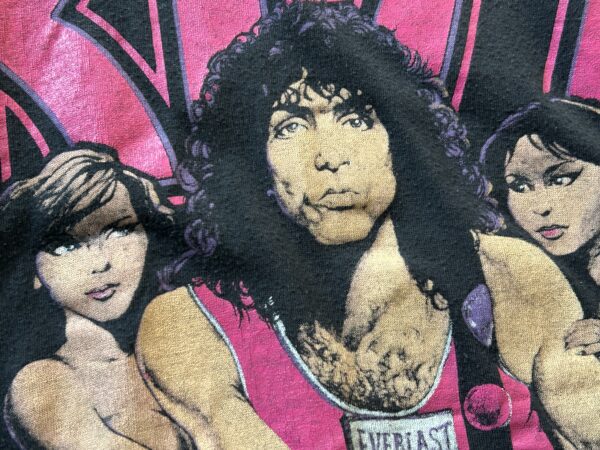 Kiss PAUL STANLEY Vintage Concert T-Shirt Crazy Nights Tour 1987 Vintage Kiss A - Image 2