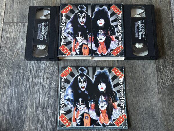 KISS VHS Video Tape THE SECOND COMING Alive Worldwide Reunion Tour Vintage Kiss - Image 4