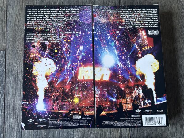 KISS VHS Video Tape THE SECOND COMING Alive Worldwide Reunion Tour Vintage Kiss - Image 7