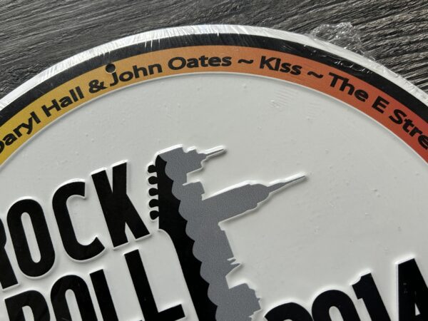 KISS Rock & Roll Hall Of Fame 2014 New York City Sign 12" Official Vintage Kiss - Image 2