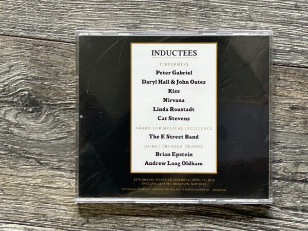 KISS Rock And Roll Hall Of Fame CD 2014 Induction PROMO Sealed USA Vintage Kiss - Image 2