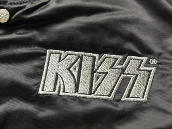 KISS Army Satin Jacket Embroidered 2012 Size LARGE UNWORN Official Gene Simmons - Image 2