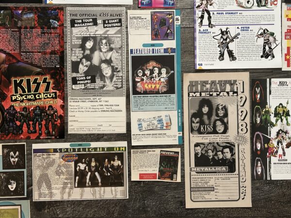 KISS Ad Advert Memorabilia 58pc Lot Collection + 63pc FreeBonus Lot Vintage Kiss - Image 21