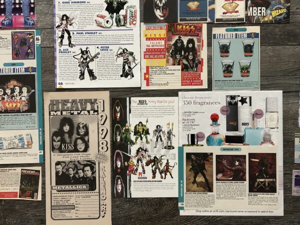 KISS Ad Advert Memorabilia 58pc Lot Collection + 63pc FreeBonus Lot Vintage Kiss - Image 20