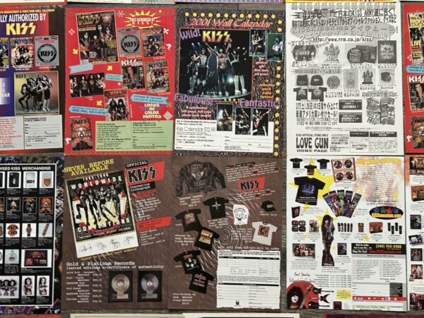 KISS Ad Advert Memorabilia 58pc Lot Collection + 63pc FreeBonus Lot Vintage Kiss - Image 9