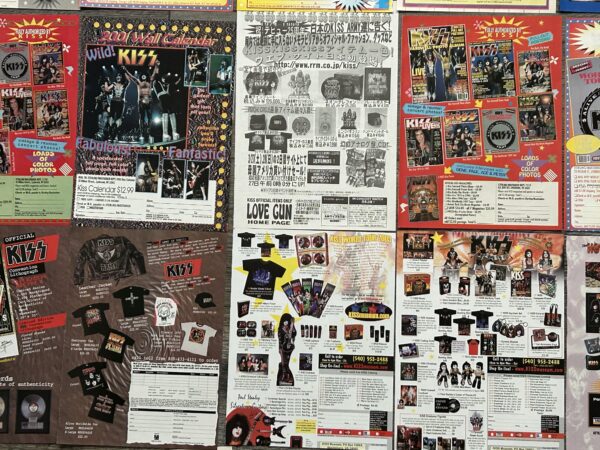 KISS Ad Advert Memorabilia 58pc Lot Collection + 63pc FreeBonus Lot Vintage Kiss - Image 8