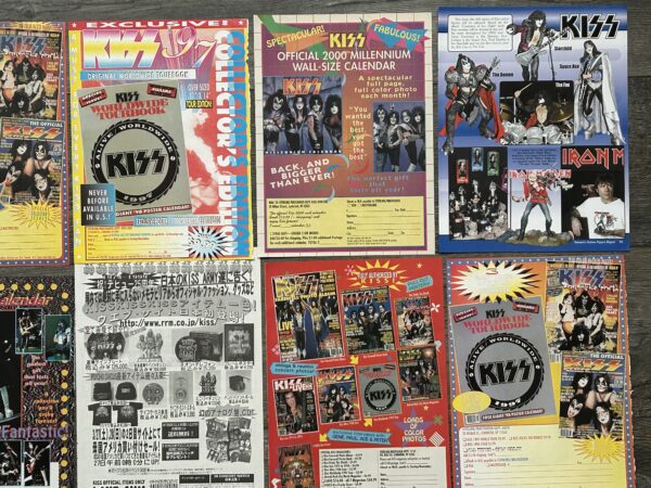 KISS Ad Advert Memorabilia 58pc Lot Collection + 63pc FreeBonus Lot Vintage Kiss - Image 6