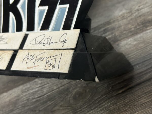 KISS Reunion Tour Gartlan Statue Figurine Band SIGNED Artist Proof Vintage Kiss - Image 5