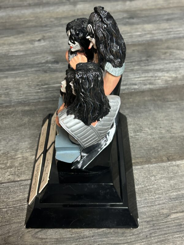 KISS Reunion Tour Gartlan Statue Figurine Band SIGNED Artist Proof Vintage Kiss - Image 9