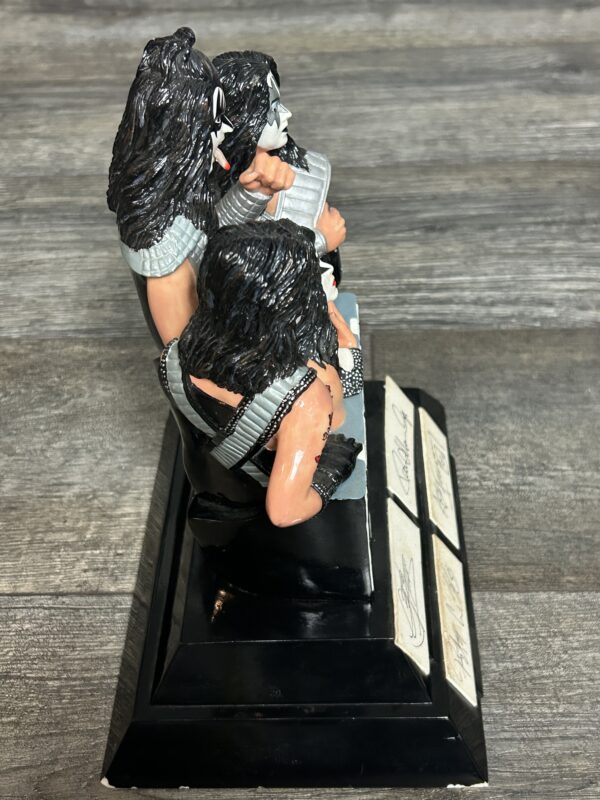 KISS Reunion Tour Gartlan Statue Figurine Band SIGNED Artist Proof Vintage Kiss - Image 10