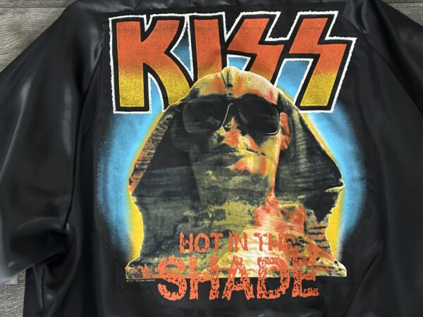 Kiss vintage Satin Jacket Hot In The Shade Concert Tour Sphinx 2XL Vintage Kiss - Image 2