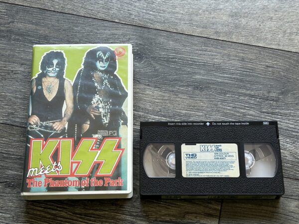 KISS VHS Video Tape Kiss Meets The Phantom Australia Aussie Vintage Kiss Aucoin