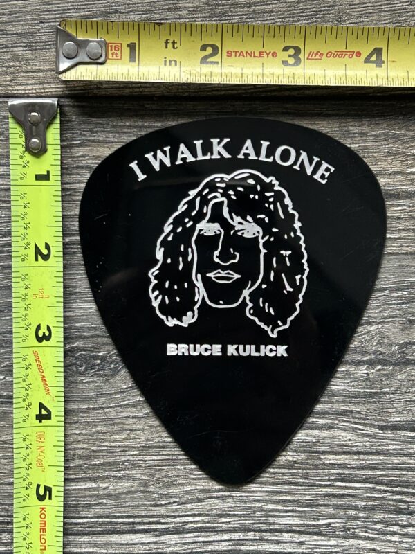 KISS Guitar Pick Large BRUCE KULICK I Walk Alone Carnival Of Souls Vintage Kiss