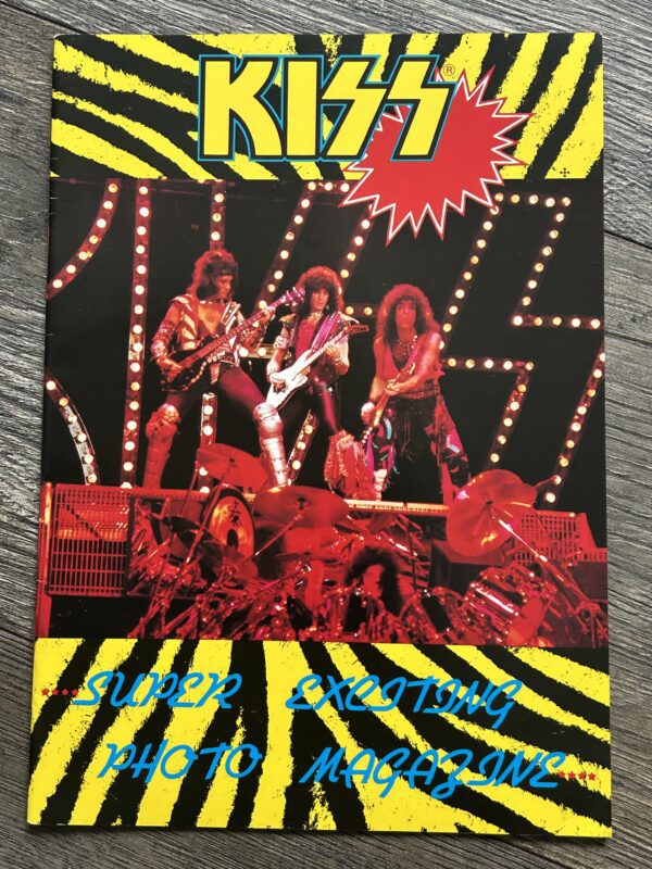 KISS Fanzine Magazine Super Exciting Photo LF Japan Japanese Vintage Kiss 1985