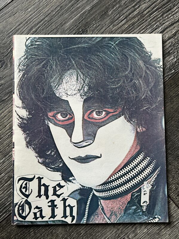 KISS Fanzine Magazine The Oath Last Issue 1984 Eric Carr Canada Vintage Kiss