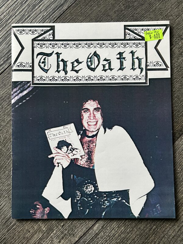 KISS Fanzine Magazine The Oath #11 1984 Lick It Up Gene Canada Vintage Kiss