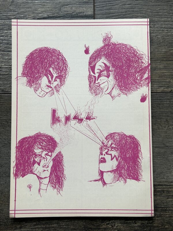 KISS Fanzine Magazine LF Vol 16 1983 Creatures Night Japan Japanese Vintage Kiss - Image 2