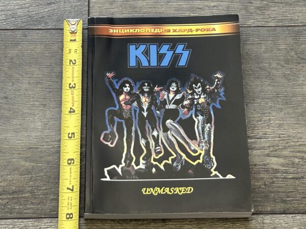 KISS Book Unmasked History Photos 1972-1998 Softcover Russia Vintage Kiss 2006