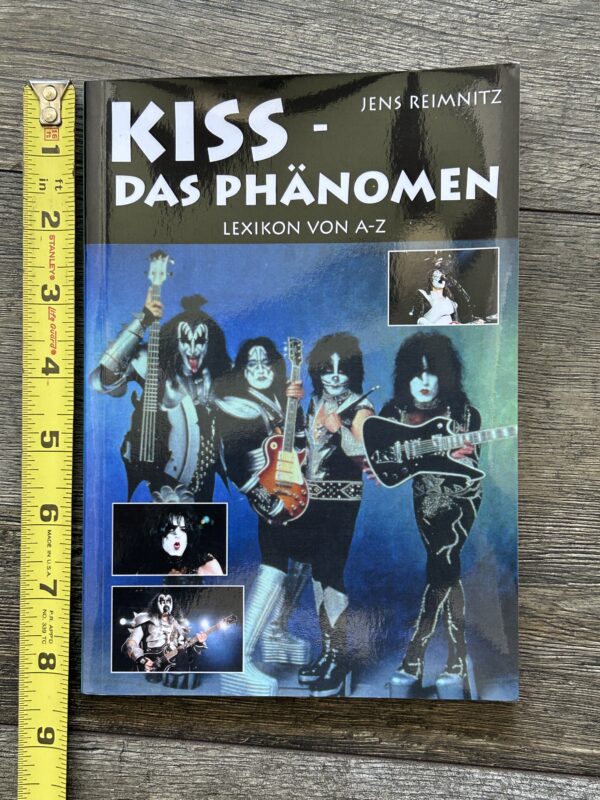 KISS Book Kiss Das Phänomen Softcover Jens Reimnitz Germany Vintage Kiss Unread