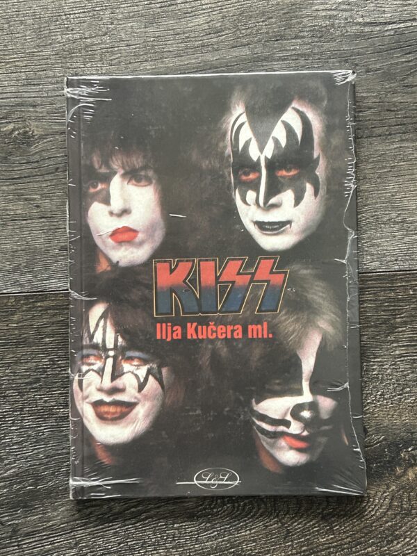 KISS Book llja Kucera ml Hardcover SEALED w/ Poster Czech 1995 Vintage Kiss