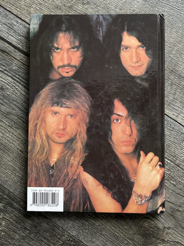 KISS Book llja Kucera ml Hardcover w/ Poster Insert Czech 1995 Vintage Kiss