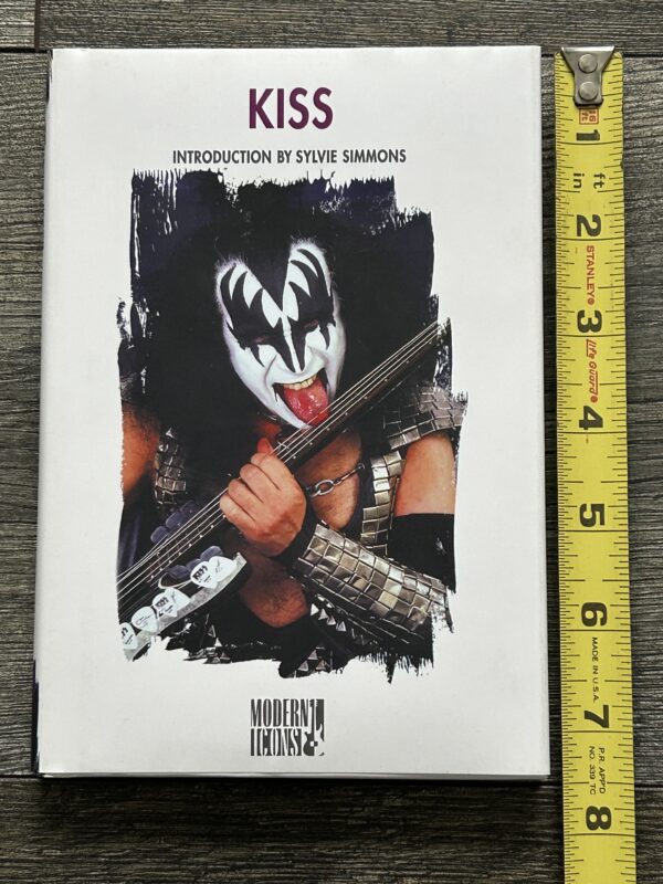 KISS Book Virgin Modern Icons Hardcover Matte Finish Dustjacket '97 Vintage Kiss