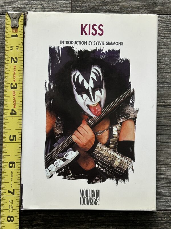 KISS Book Virgin Modern Icons Hardcover Glossy Dustjacket 1997 Vintage Kiss