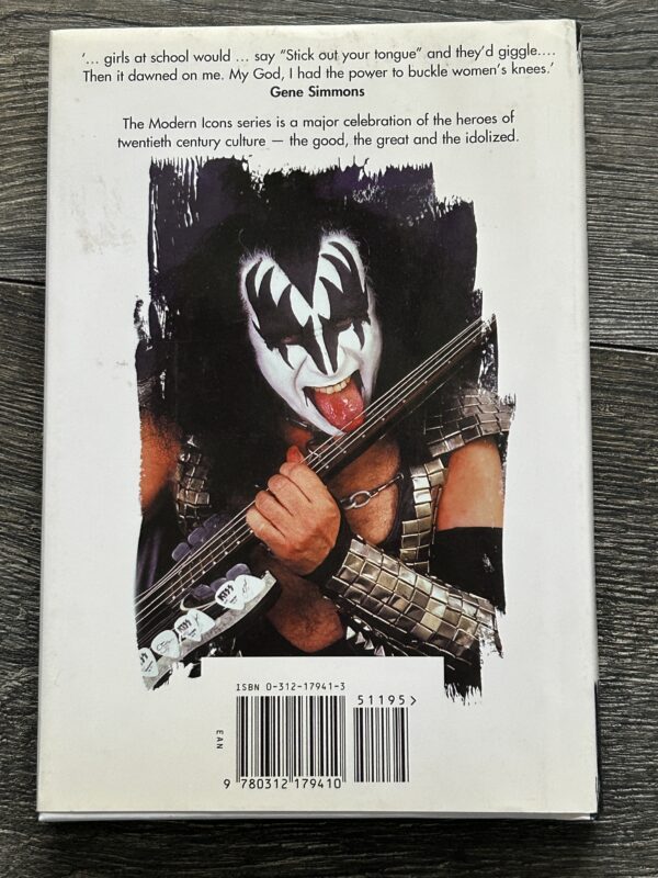 KISS Book Virgin Modern Icons Hardcover Glossy Dustjacket 1997 Vintage Kiss - Image 4