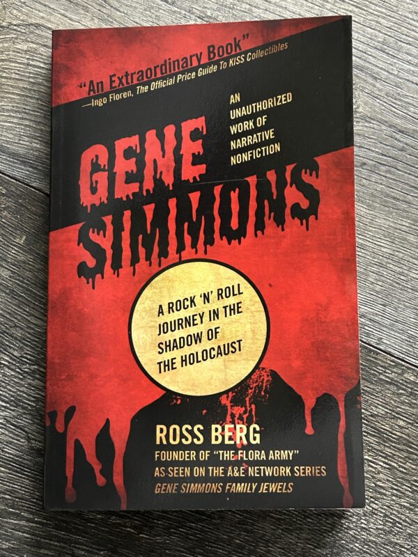 KISS Book Gene Simmons Rock n Roll Journey In The Shadow Of The Holocaust 2012