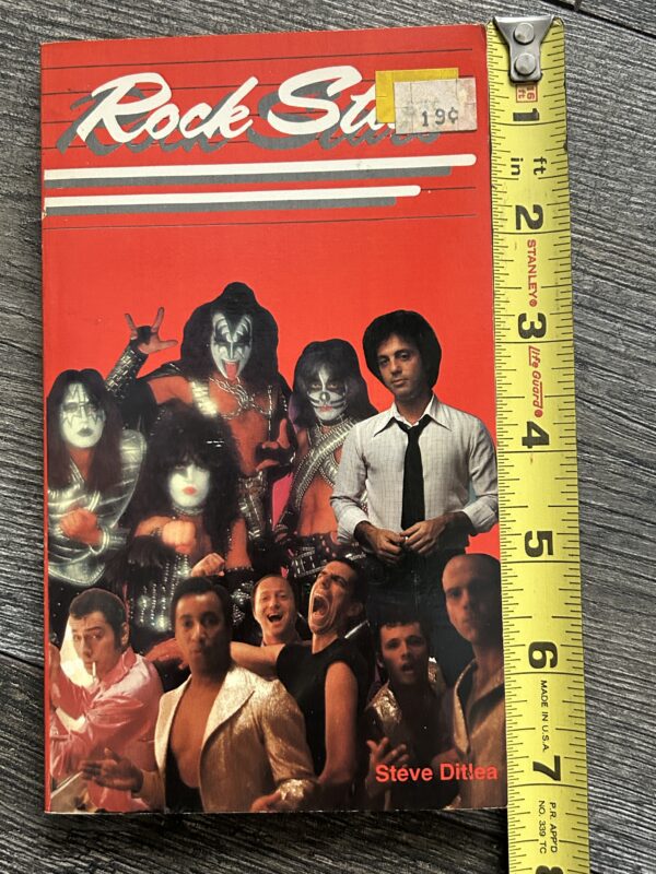 KISS Book ROCK STARS Paperback Book Ditlea 1979 Vintage Kiss Aucoin UNREAD